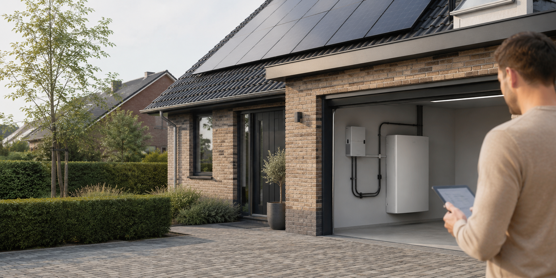 Huis dat is ingericht op duurzaam wonen