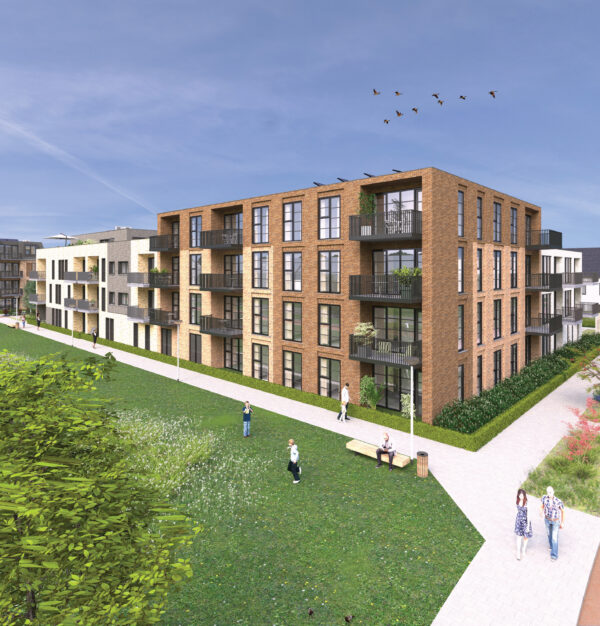 Dronten – De Tureluur – 41 appartementen Hanzekwartier